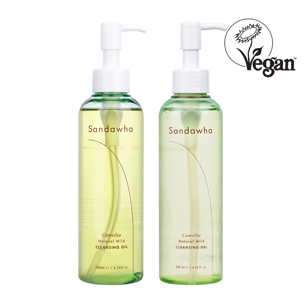 [Sandawha] Camellia Cleansing Duo Set