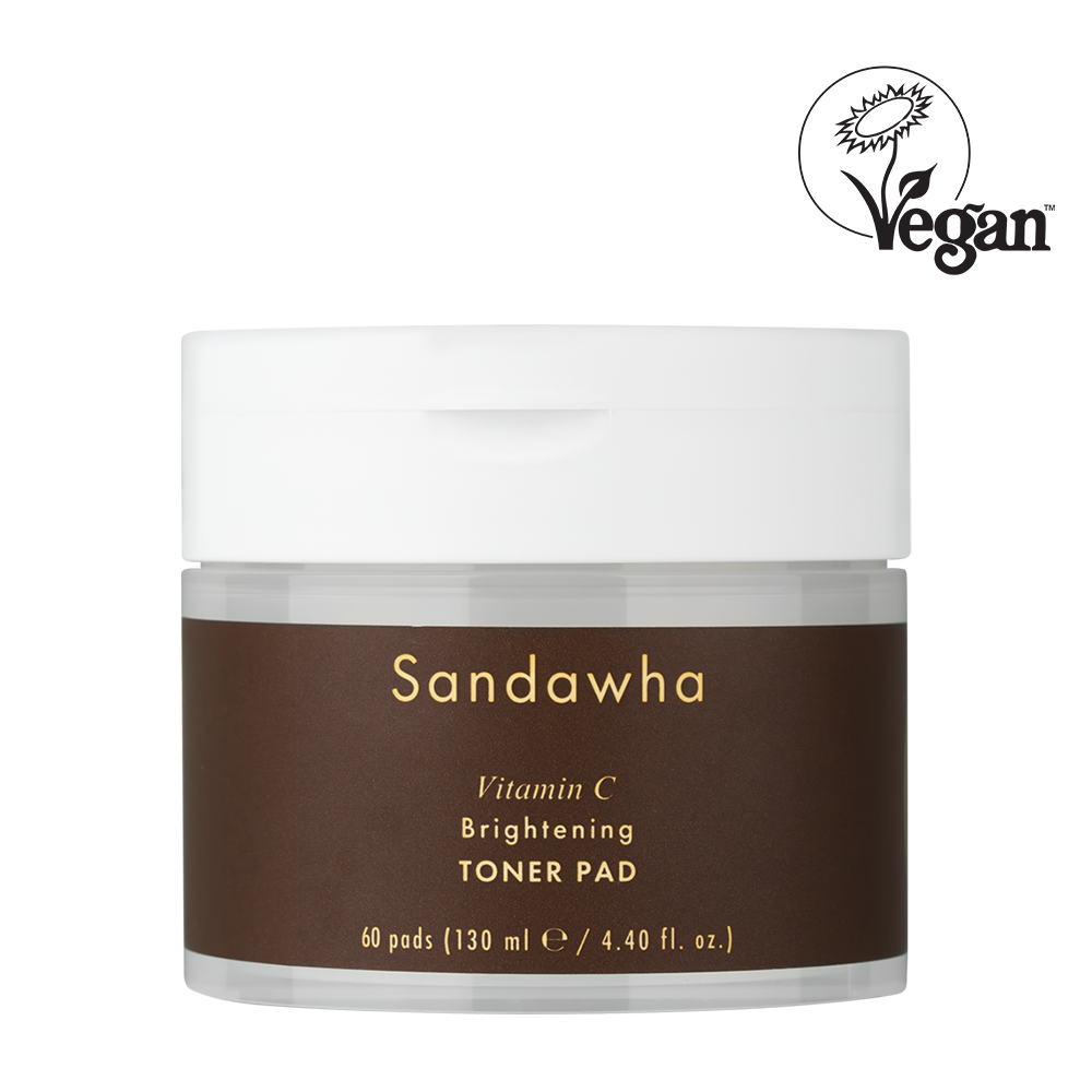 [SanDaWha] Vitamin C Brightening Toner pads 130ml (60 pads)